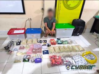 Gencar Brantas Narkoba, Gudang Narkoba Dibongkar Ditresnarkoba Polda Riau