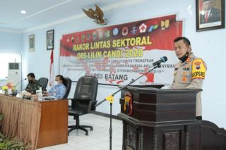 Jelang Nataru, Polres Batang Gelar Rakor Linsek Ops Lilin Candi 2020