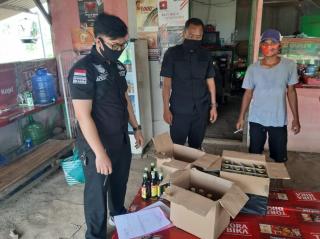 Sat Narkoba Polres Majalengka Polda Jabar Amankan Ratusan Miras Berbagai Merk