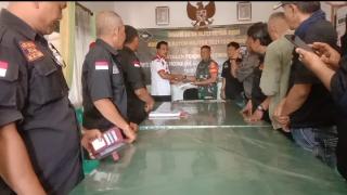 Ormas GRIB PAC Cigombong Serahkan AD/ART kepada Muspika Cigombong