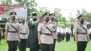 Kapolres Brebes Pimpin Sertijab Wakapolres dan Kasat Reskrim