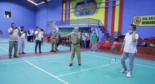 Piala Bupati Asahan 2020 Kejurkab Bulutangkis Resmi di Buka