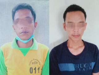 SW dan BG Pelaku Curat Diciduk Reskrim Polsek Sidomulyo Polres Lamsel
