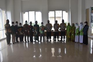Kapolres Muba Beserta Jajaran Kunjungi PBNU di Aula Mesjid Raya Randik