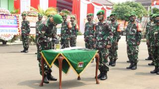 Danrem 052/Wkr Pimpin Sertijab Dandim 0510/Trs Kepada Letkol Inf Bangun Siregar