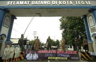 Kota Tegal Masuk Zona Merah Covid-19