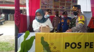 Jelang Idul Fitri, Bupati Bogor Cek Pos Pengamanan Ops Ketupat Lodaya