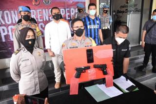 Todong Kurir Barang Dengan Airsoft gun, G Diamankan Polres Bogor Polda Jabar