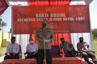 29 Tahun Pengabdian Akpol 1991, Distribusikan 1000 Paket Sembako di Polresta Bandung