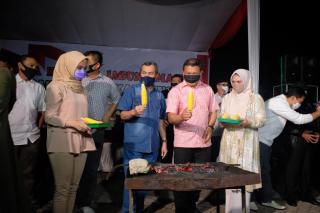 Saat Acara Bakar Jagung Bersama Forkopinda, Kapolda Riau Menyebutkan Gerakan Jaga Kampung Adalah Realita