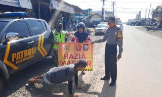 10 Warga Terjaring Operasi Yustisi di Pasar Unit 2