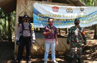 Tegakan Disiplin Protokol Kesehatan Gabungan TNI Polri dan Instansi Terkait, Lakukan KRYD di Wilkum Polres Sumedang