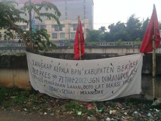 LP3D Desak Penegak Hukum Selidiki BPN Kabupaten Bekasi Terkait Uang Ganti Rugi