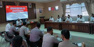 Polres Sumedang Polda Jabar Gelar Rapat Kerja Pra Ops Pekat Lodaya 2021