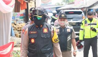 Kapolres Sumedang Monitoring dan Setiap Pos Penyekatan Larangan Mudik Idul Fitri 1442 H