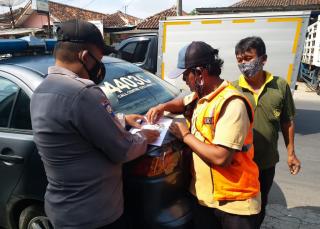 Berantas Premanisme, Polsek Dawuan Sapu Area Parkir