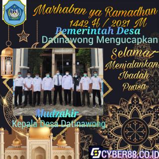 Pemerintah Desa Datinawong Mengucapkan Selamat Menunaikan Ibadah Puasa