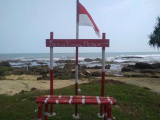 Tempat Wisata Baru, Pantai Karang Meja Dengan Ciri Khas Geopark Dome di Kabupaten Lebak Banten