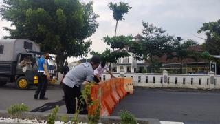 Menjelang Malam Pergantian Tahun Sejumlah Ruas Jalan Menuju Pusat Kota Tegal Akan Ditutup 