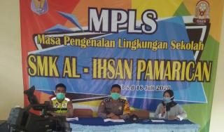 Jajaran Polsek Pamarican Lakukan Binluh di SMK Al-Ihsan
