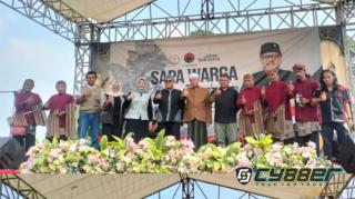 Bang Jay jalankan Konsepsi Trisakti dengan mengangkat kesenian Tradisional Angklung di Sukabumi.