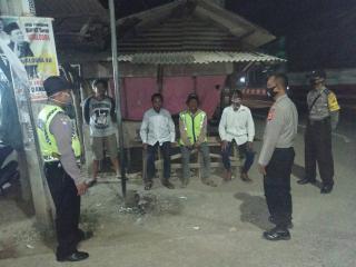 Cegah Corona Bersma Tiga Pilar Kecamatan Lohbener, Kembali Gelar Ops Aman Nusa II 
