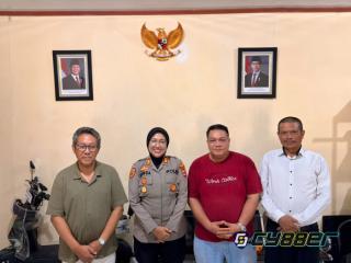 Jelang Kegiatan Ibadah, Kapolsek Cilegon Lakukan Mitigasi Keamanan di Paroki Santa Mikael