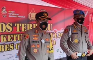 Divisi Propam Mabes Polri Didampingi Kapolres Cirebon Kota Cek Pemeriksaan Pos Terpadu Ops Ketupat Lodaya 2021