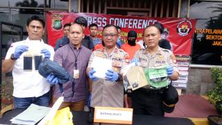 2 Kurir Narkoba asal Purwakarta Berhasil Diringkus Polisi Kebon Jeruk Jakarta