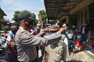 Polresta Cirebon, Disiplinkan Protokol Kesehatan di Tempat Berkerumun
