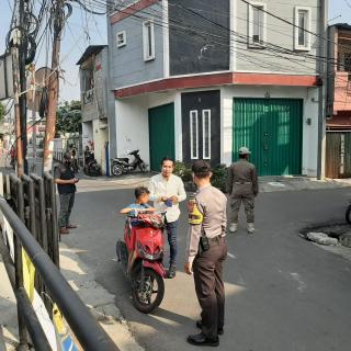 Tiga Pilar Kembangan, Guna Memutus Mata Rantai Covid-19 Gelar Operasi Kepatuhan Perda
