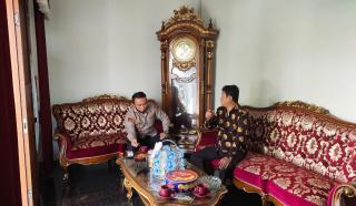 Jelang Pilkades Serentak, Kapolres Ciamis Silaturahmi ke Kediaman Ketua DPRD