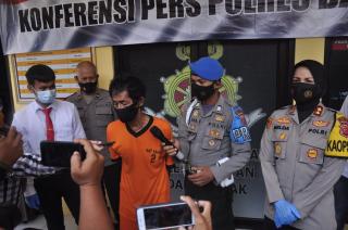 Kekerasan seksual dalam lingkup rumah tangga Berhasil Diringkus Oleh Sat Reskrim Polres Banjar