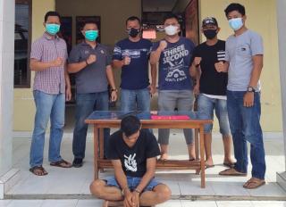 Polsek Penawartama Tangkap Pemuda yang Membawa Narkotika