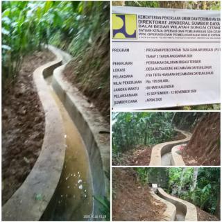 P3A TGAI Tirta Harapan Desa Kutaagung Kecamatan Dayeuhluhur, Permudah Petani Dapatkan Air.