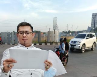 Andri Kurniawan : Ditengah Pandemi, Pekerjaan Taman dan Air Mancur di Jalan Interchange Belum Bisa Dikatakan Mangkrak