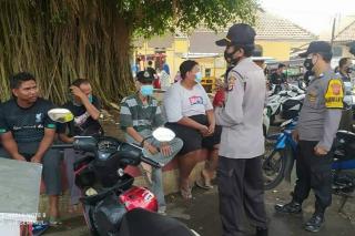 Polres Majalengka Polda Jabar Rutin Ops Yustisi Bubarkan Kerumunan Warga