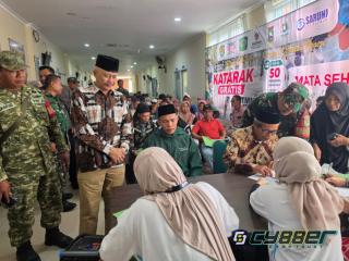 Kodim 0623/Cilegon dan BAZNAS Hadirkan Harapan Baru Lewat Operasi Katarak Gratis