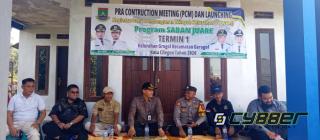 PCM dan Launching Program Saban Juare Termin 1 Resmi Dimulai,  Fokus untuk Pembangunan Prioritas