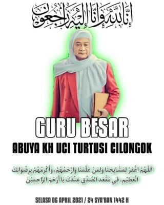 Remaja Pemuda Gang sawo Ucapkan Belasungkawa Atas Wafatnya Abuya Uci Turtusi