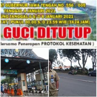 Obyek Wisata Guci Kabupaten Tegal Kembali di Tutup Selama Tiga Hari