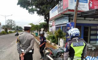 Sat Lantas Polres Majalengka Polda Jabar Tindak Tegas Ranmor Gunakan Knalpot Bising