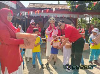 SD Blok C Gelar Peringatan HUT RI ke-80, Kepala Sekolah Tekankan Kekompakan Guru dan Orang Tua