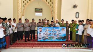 Kapolsek Cilegon Gelar Jumat Keliling di Masjid Baitulrahman, Ajak Masyarakat Jaga Kamtibmas