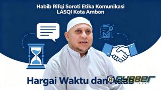 Habib Rifqi Soroti Etika Komunikasi LASQI Kota Ambon: “Tidak Bisa Begitu Saja”