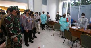 TNI Polri Rangkul Civitas Akademik dan Ormas Aktif Percepat Vaksinasi