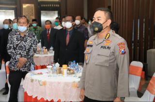 Rektor dan Guru Besar se-Jatim, Dukung TNI/ Polri Dalam Penanganan Covid-19 di Jatim