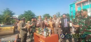 Satpol PP dan Linmas Cilegon Peringati HUT ke-75 dan ke-64, Komitmen Dukung Trantibum dan Asta Cita