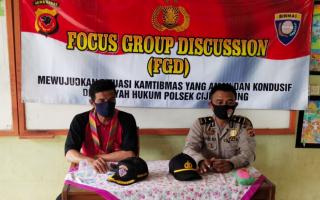 Polsek Cijeungjing Polres Ciamis, Hadiri FGD di SDN 1 Cijeungjing, Persiapan HUT Pramuka