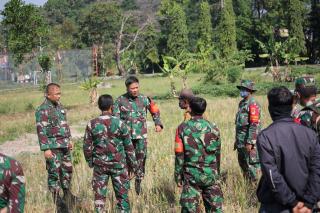 Danrem 063/SGJ Tinjau Aset Tanah TNI Untuk Pilot Project Ketahanan Pangan